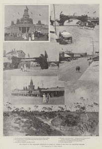 Åpningen av Coolgardie-utstillingen 21. mars, scener i byen og utstillingsområdet